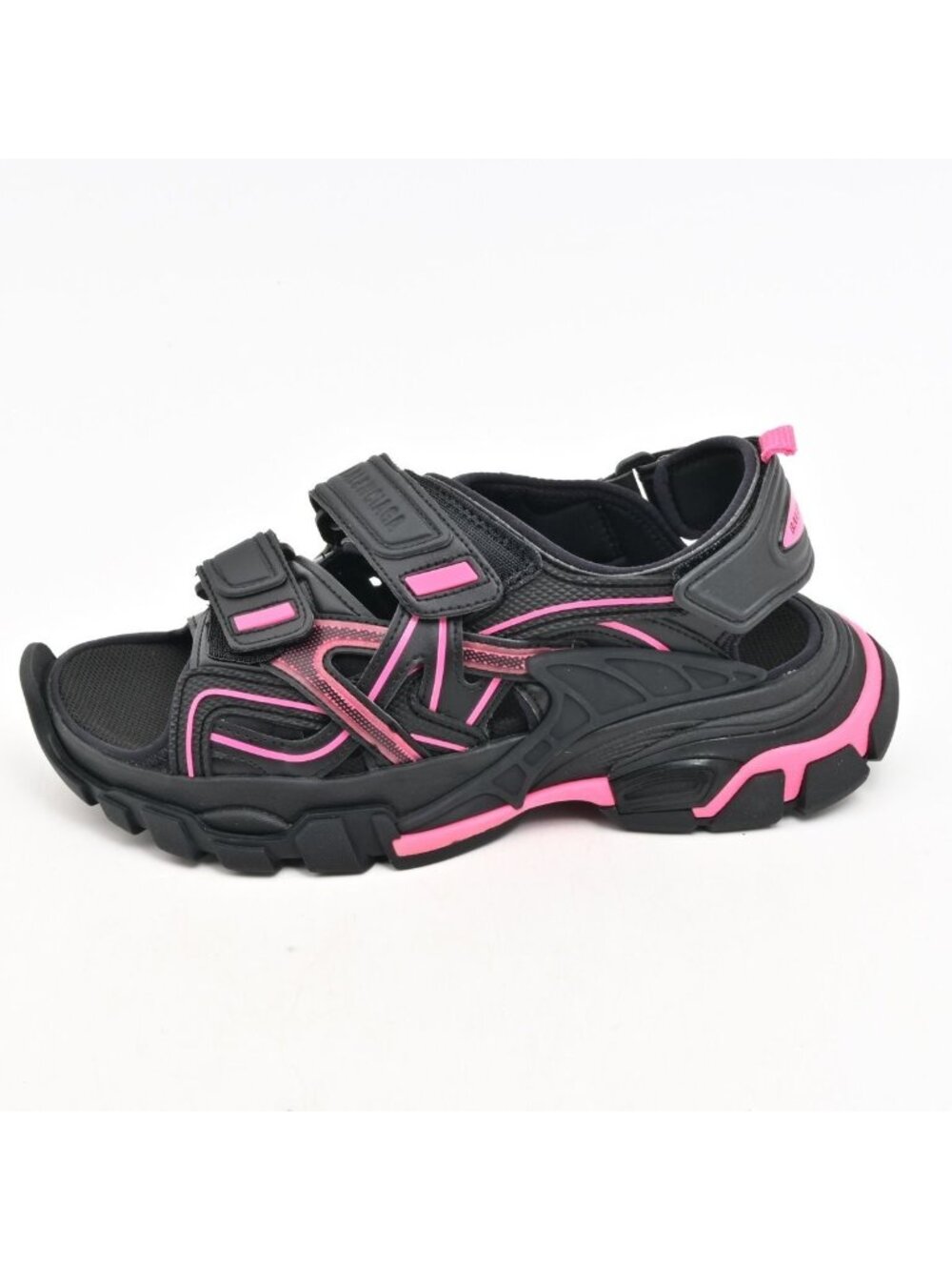 Balenciaga Sandals Track Black Pink